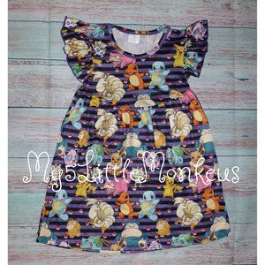 Pokemon Girls Sleeveless Boutique Dress